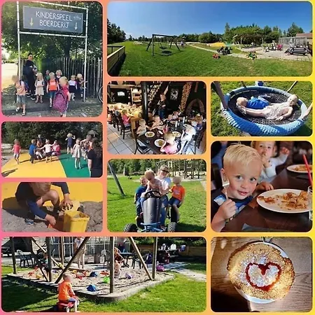 Pipowagens Bij Pannenkoekenrestaurant & Camping De Koppenjan 'Een Uniek Verblijf Met Kinderspeelboerderij' Jubbega-Schurega Exterior foto
