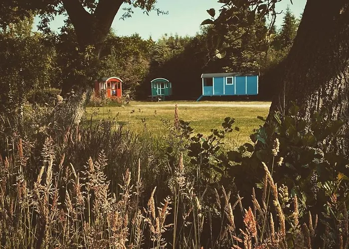 Pipowagens Bij Pannenkoekenrestaurant & Camping De Koppenjan \'Een Uniek Verblijf Met Kinderspeelboerderij\'